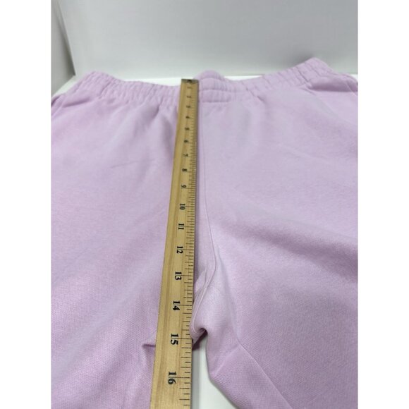 Womens Xl Pink Adidas Sweatpants Elastic Cuff Jogger Athletic Casual Pants NEW - Picture 9 of 10